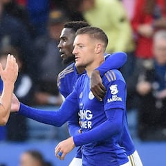 Vardy y el Leicester, protagonistas de la séptima jornada
