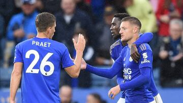 Jamie Vardy y el Leicester, protagonistas de la séptima jornada de la Premier.