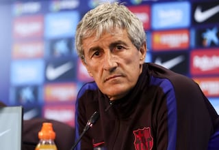 Quique Setién: “El Barça ha tardado cuatro años en pagarme”