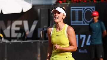 Irina-Camelia Begu celebrando su título en Iasi.