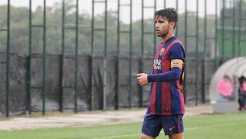 El exbarcelonista Adrià Arjona ficha por el Huesca B