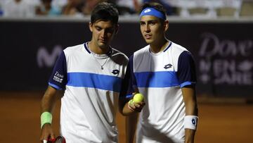 Alejandro Davidovich y Roberto Carballes Baena frenaron a Alejandro Tabilo y Tom&aacute;s Barrios en el dobles del ATP de Santiago. Los espa&ntilde;oles se repusieron de un inicio adverso y con categor&iacute;a sentenciaron la semifinal a su favor con un 