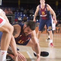 Resumen del Barcelona-Olimpia, Euroliga 2018: Dairis Bertans lo gana en el Palau Blaugrana