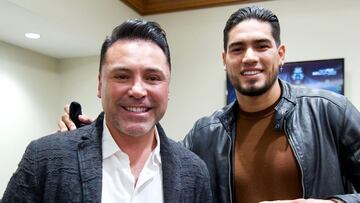 Óscar de la Hoya y Gilberto Ramírez.