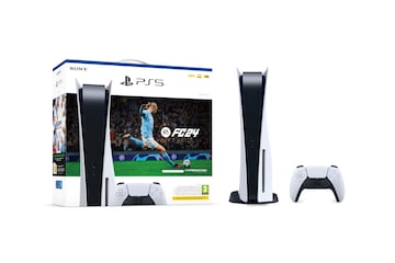 PS5 + EA Sports FC 24.