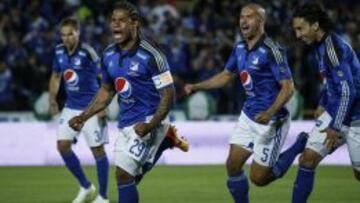 Román, Cadavid y Robayo, tres protagonistas del repunte azul.