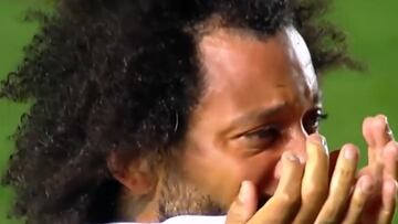 Marcelo lesiona a un jugador de Argentinos Juniors de forma accidental