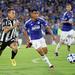 Omar Bertel, segunda baja de Millonarios para enfrentar a Mineiro