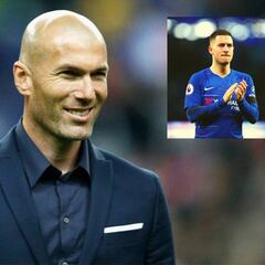 El Chelsea se agarra a Zidane para retener a Hazard