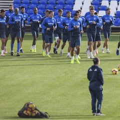 Overbooking en el entreno del Leganés con 25 jugadores