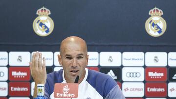 Rueda de prensa de Zinedine Zidane