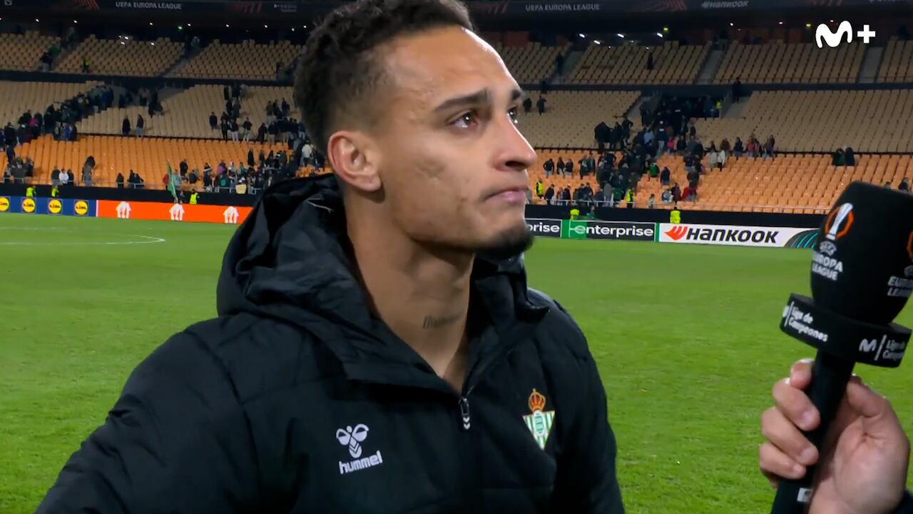 Es el llanto de todo el beticismo: las lágrimas de Antony por perderse el derbi contra el Sevilla