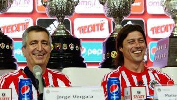 Mat&iacute;as Almeyda y Jorge Vergara, Chivas