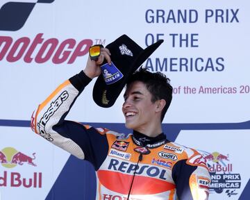 Marc Márquez, ganador de la prueba.