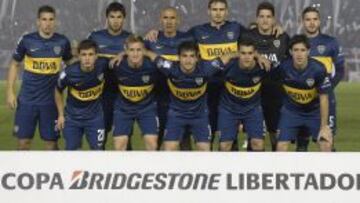 La formaci&oacute;n inicial de Boca Juniors.