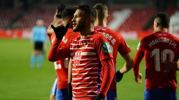 12/01/21  PARTIDO PRIMERA DIVISION 
 GRANADA - OSASUNA 
 PRIMER GOL LUISZ JAVIER SUAREZ CHARRIS 1-0 ALEGRIA