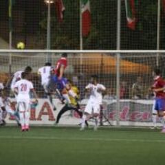 Chile Sub 20 venció a Qatar en el estreno de nueva camiseta