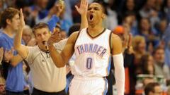 Westbrook, Ibaka y Enes Kanter dan la victoria a los Thunder