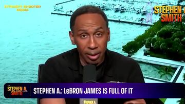 Stephen A. Smith threatens to swing on LeBron if touched