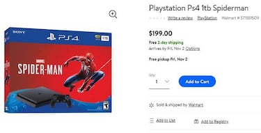 Sony en el Black Friday: PS4 con Marvel’s Spider-Man por 199 dólares