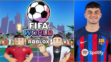 FIFA y Roblox unen sus fuerzas y anuncian desafíos deportivos gratis; Pedri llegará al juego