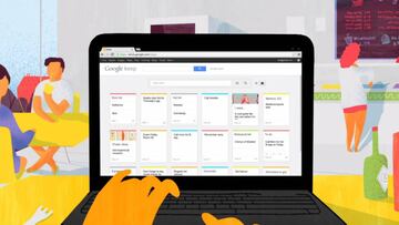 Crea recordatorios en Google Keep desde Windows 10
