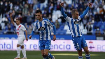 Partido Deportivo de La Coru&ntilde;a -   Rayo Majadahonda.gol Lape&ntilde;a