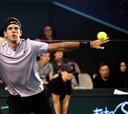 Del Potro debuta en París con victoria e iguala a Nalbaldian