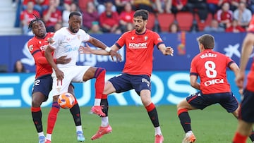 Lukebakio, contra Osasuna.
