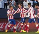 Málaga - Atlético (2-2): Griezmann salva los muebles