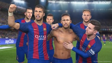 PES 2017 ficha por el FC Barcelona con un acuerdo exclusivo