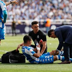 Villares jugó más de una hora con un esguince en el ligamento de su rodilla