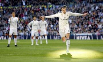 Bale celebra el 2-0.