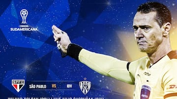 Wilmar Roldán pitará la final de la Copa Sudamericana 2022