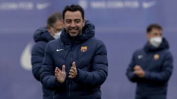 Xavi abre las puertas a los entrenamientos voluntarios