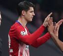 El Atlético espera que lleguen los goles de Costa y Morata