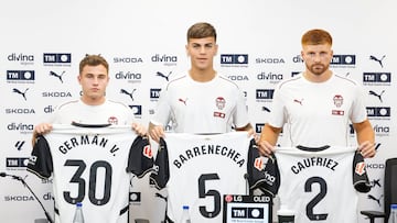 Presentación de Germán Valera, Barrenechea y Caufriez.