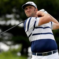 Poulter, líder del Bridgestone con Jon Rahm a dos golpes