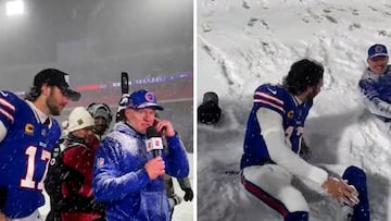 McDermott and Allen ignite frenzy with wild victory snow angels