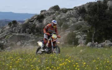 Marc Coma durante el Rally de Cerdeña de 2007.En esta competición logró seis triunfos ( 2005,2006,2007,2011,2012,2013)