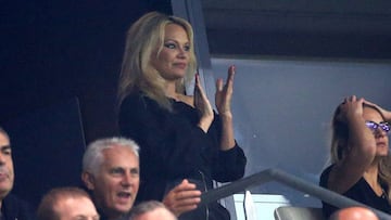 Pamela Anderson, fan n¨²mero uno de Rami y del Marsella
