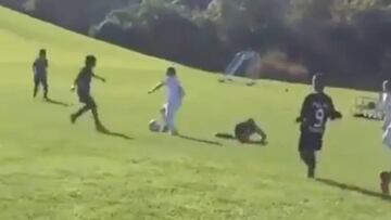 Wonder kid goes on wonder run to score wonder goal!