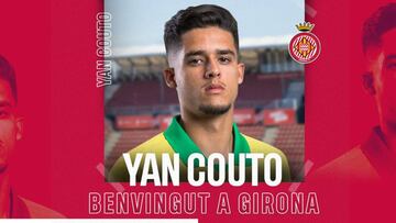 Oficial: Yan Couto llega cedido a Girona