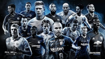 FIFPro Awards: 11 Real Madrid, 10 Barcelona, 3 Atl&eacute;tico