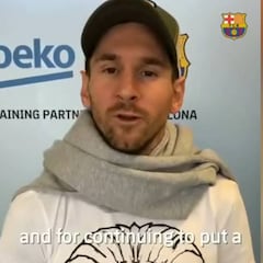 Los culés votan el mejor gol de la historia del club: ganó Messi y el argentino les mandó un mensaje