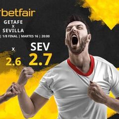 Getafe CF vs. Sevilla FC: horario, TV, estadísticas, cuadro y pronósticos