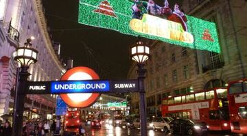 Navidad y Londres, no hay mejor combinación.