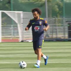 Marcelo entrenó con normalidad y apunta a México
