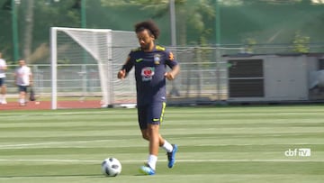 Marcelo entrenó con normalidad y apunta a México