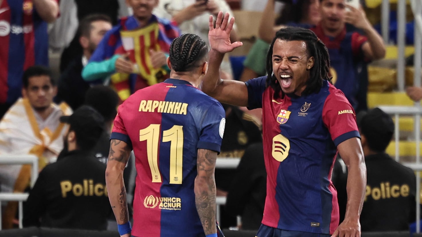 A Flick se le complica el Clásico: Koundé y Raphinha, bajas en el entrenamiento